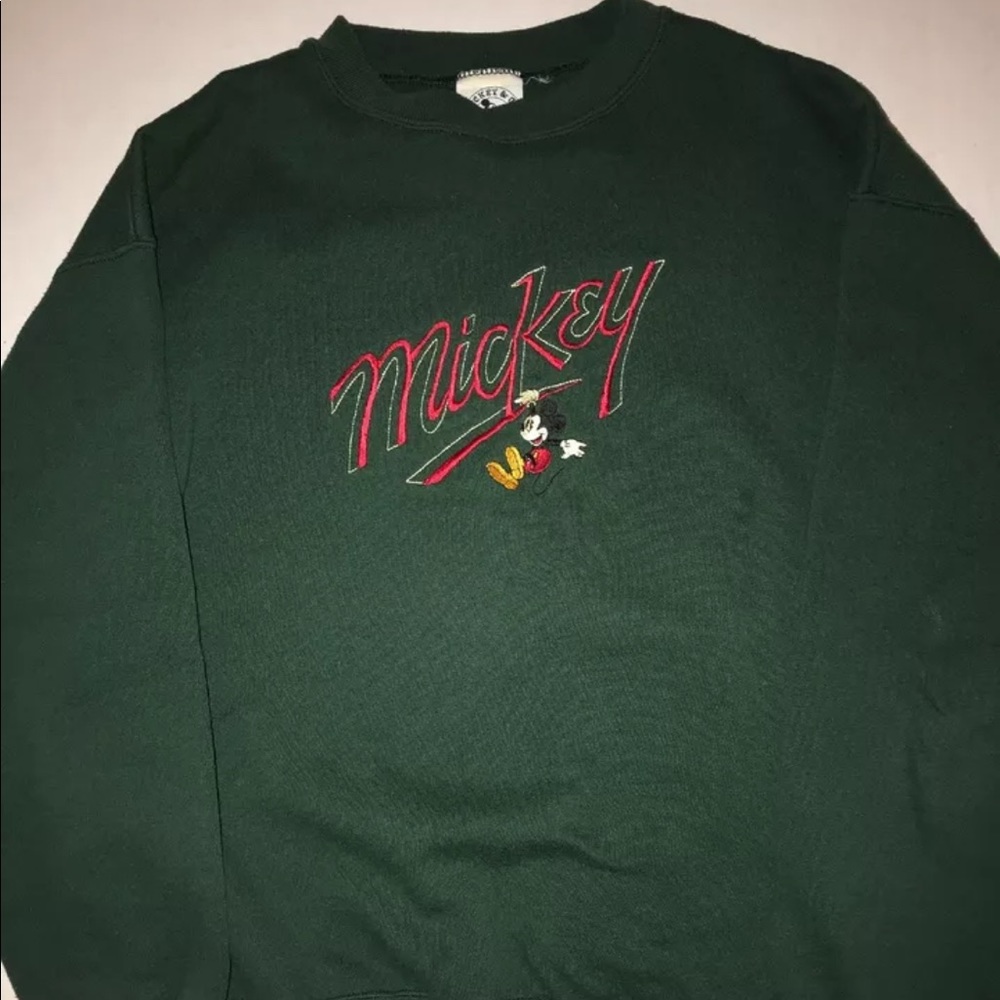 Vintage Mickey & CO Crewneck Embroidered